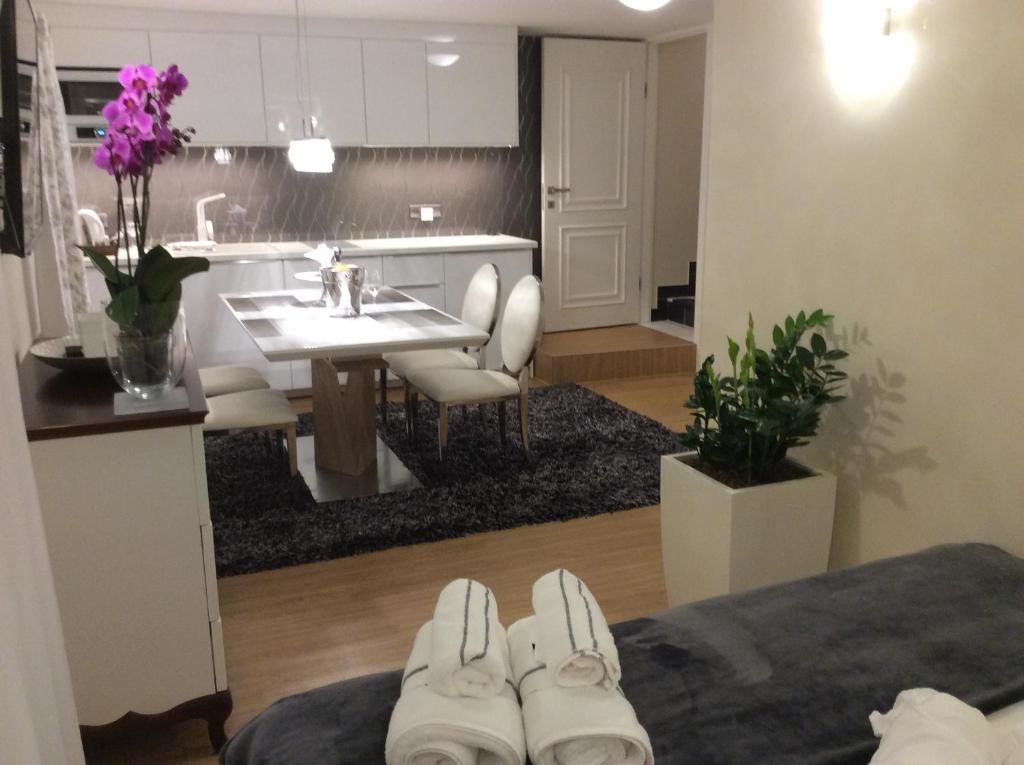 Апартаменты Apartament z prywatnym, krytym basenem Сопот